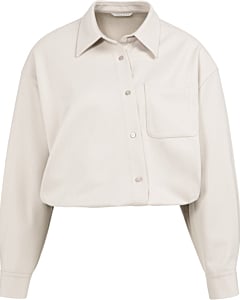 Asymmetrische blouse HEATHER GREY MELANGE