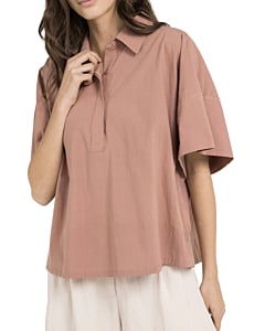 Blouse met mouwdetail BURLWOOD PINK