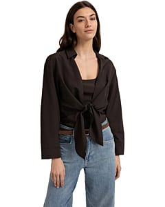 Blouse met bijpassende top DELICIOSO BROWN