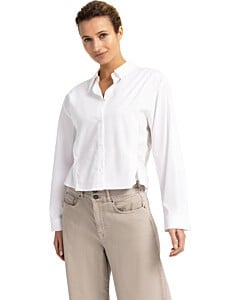 Poplin blouse PURE WHITE