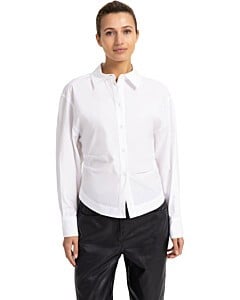 Blouse met tailleaccent PURE WHITE