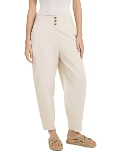 Barrel broek met knopen WARM DUST SAND