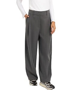 Broek met barrelpijpen MEDIUM GREY MELANGE