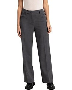 Pantalon met rechte pijpen ANTHRACITE MELANGE