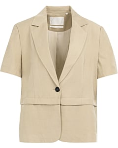 Blazer met afritsbare zoom CROCKERY BROWN
