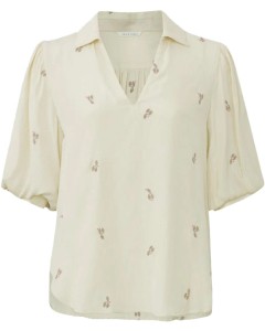 Tunic top with print birch sand dessin