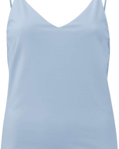 Jersey cami top blizzard blue