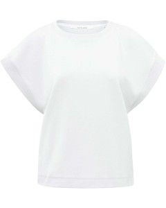 Top with open shoulder PURE WHITE