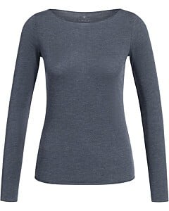 Top met boothals ODYSSEY GRAY MELANGE