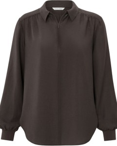 Top with zip mulch brown