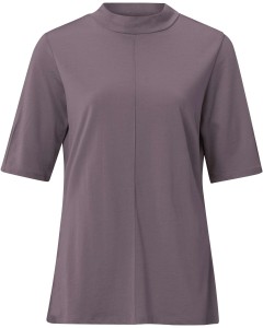 Top with high neck moonscape purple