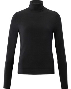 Sweater with turtleneck black