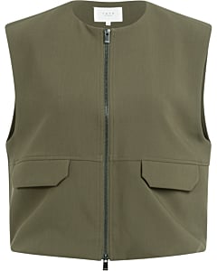 Mouwloos jasje ARMY GREEN
