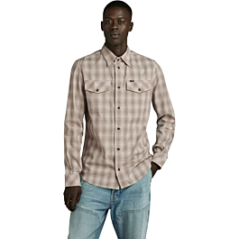 G-STAR Marine Slim Shirt heren Shirts,zwart (Caviar Gd D20165-7647-d578),S