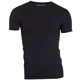Bodyfit t-shirt r-neck black-2 s