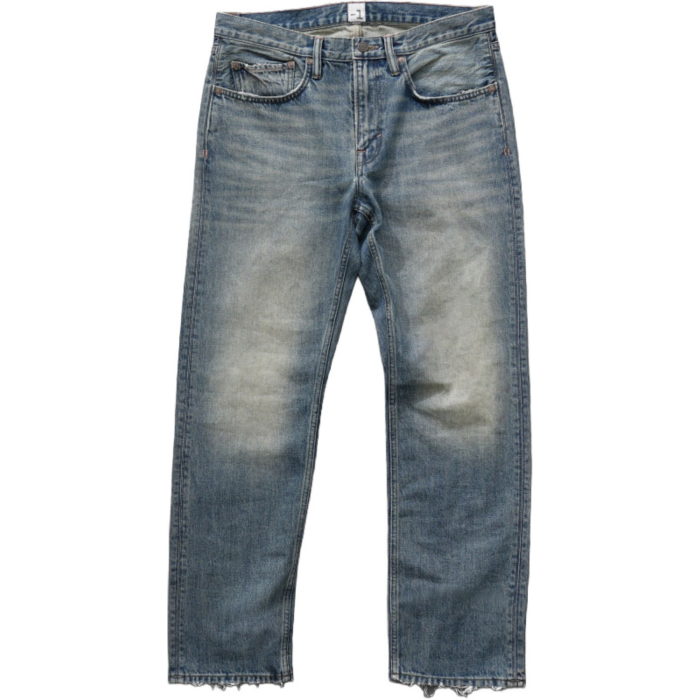 The one jean mid authentic blue regular leg