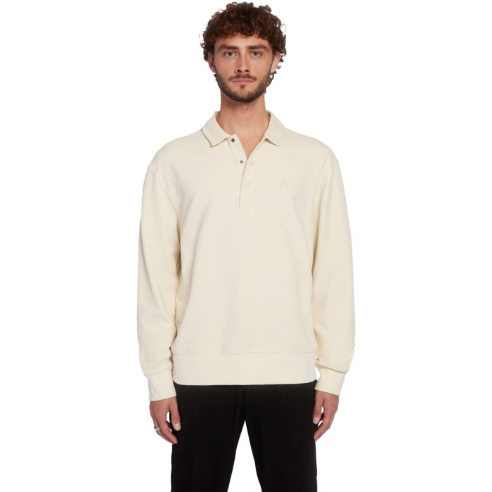 Sami Longsleeve polo summer sand