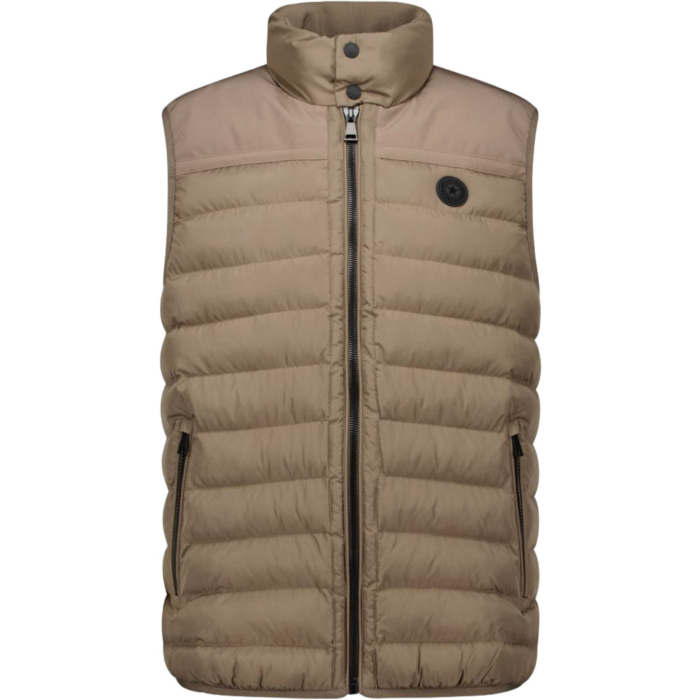 Padded Bodywarmer Walnut