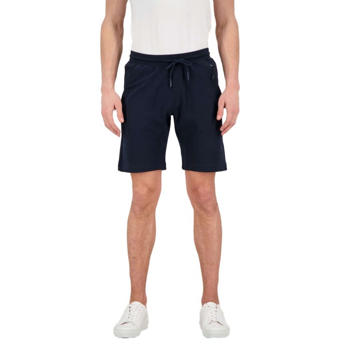 Short sweat pants dark blue navy