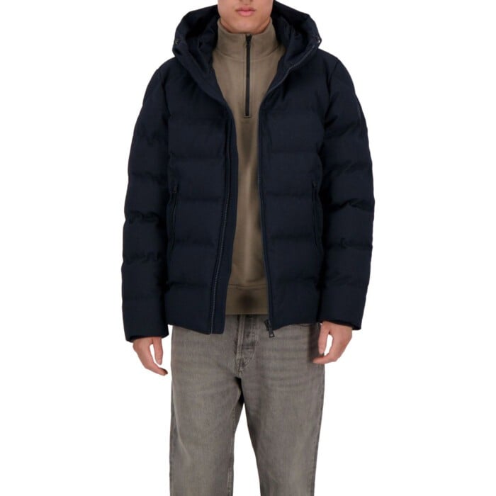 Robin Wooluxe Jacket Dark Navy Blue