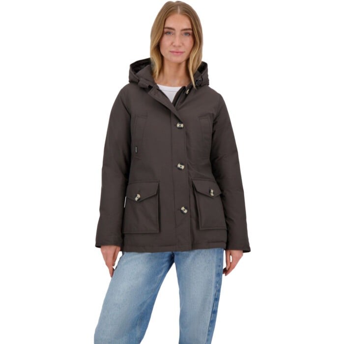 4 Pocket Parka Dark Coffee