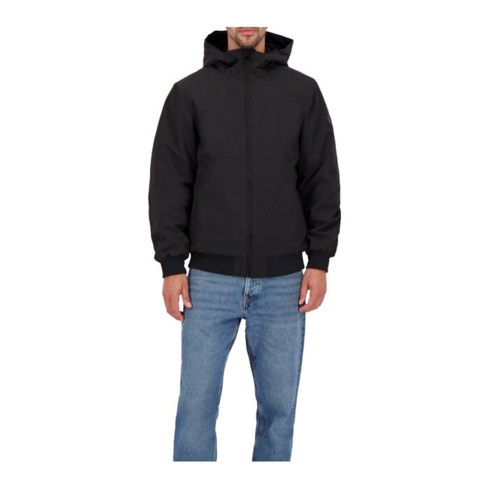 Padded Bomber True Black
