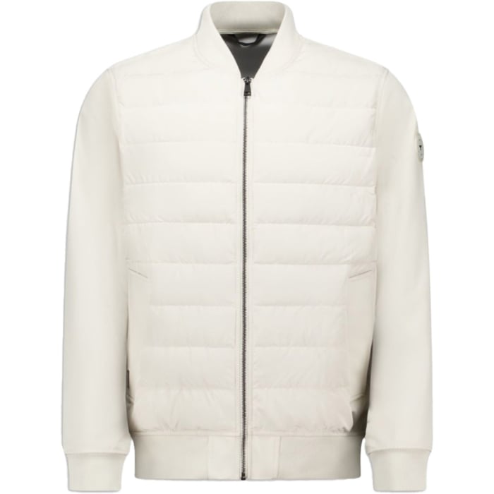 Pike Padded Bomber Jacket Oatmeal