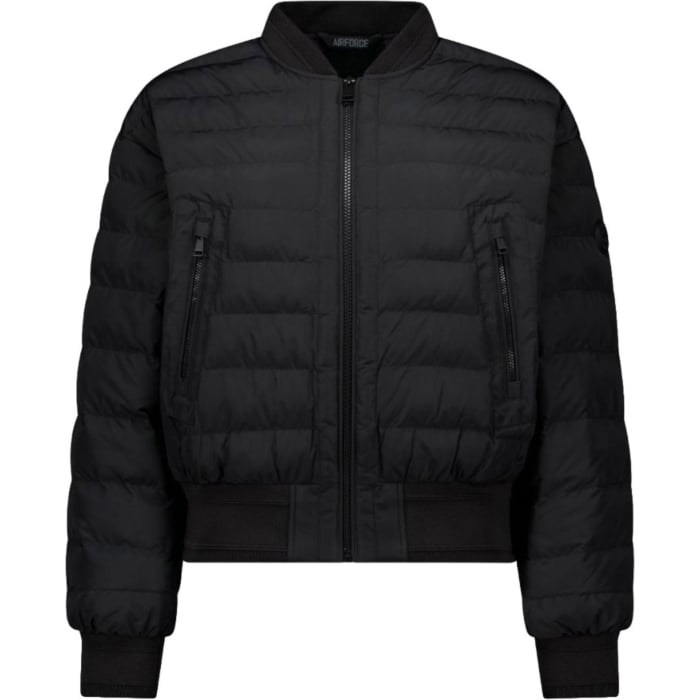 Wren Ripstop Bomber True Black
