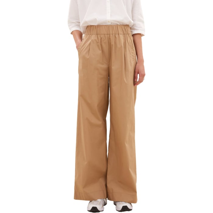 Benji poplyn pants camel