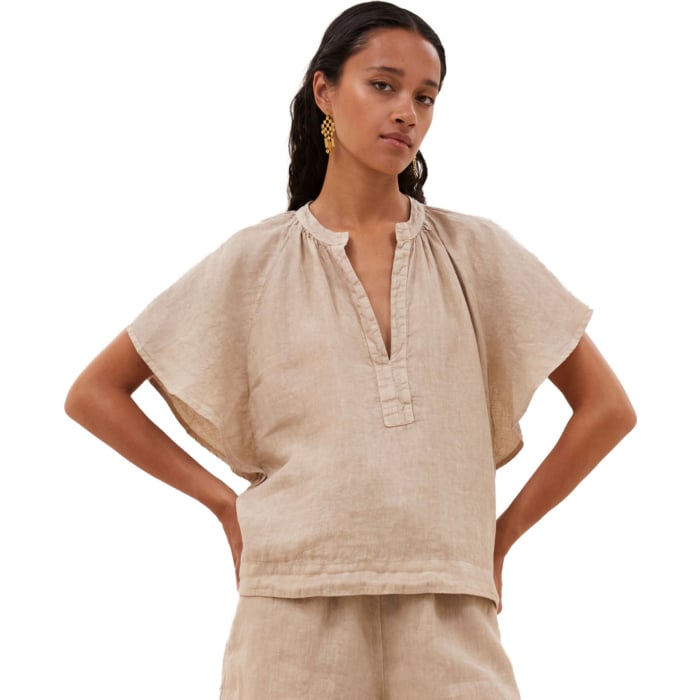 vina linen blouse