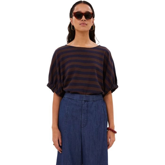 merle big stripe top