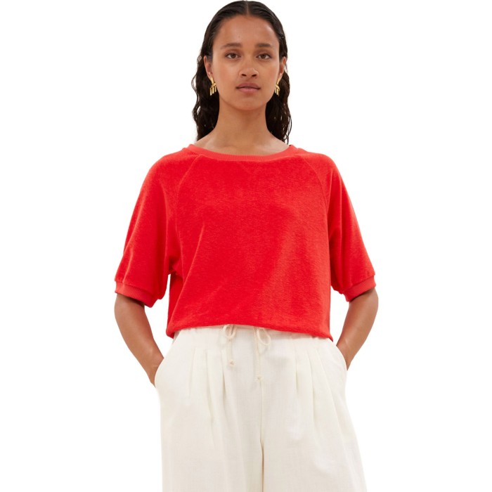 Neva slub top poppy red
