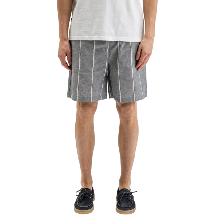 Quinn Linen Short Alaska Blue