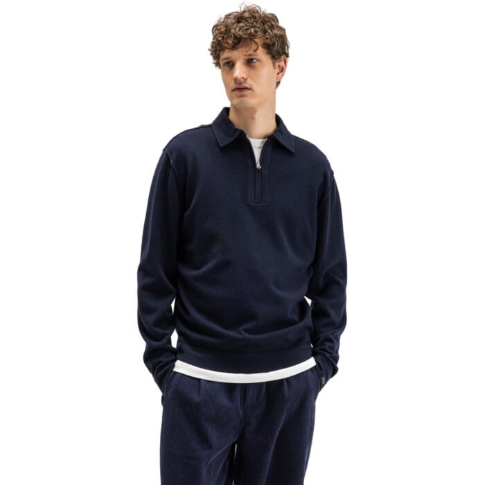 Clifden Zip Polo
