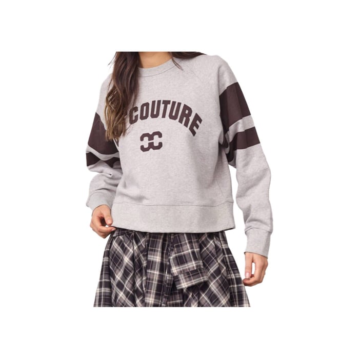 ErisCC College Sweat Grey Melange