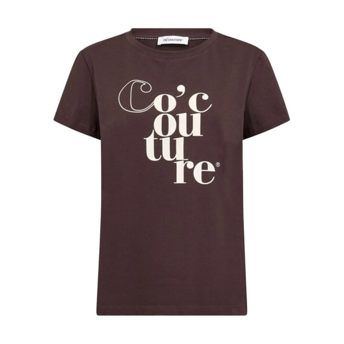 CoÇoutureCC Tee Chocolate Plum