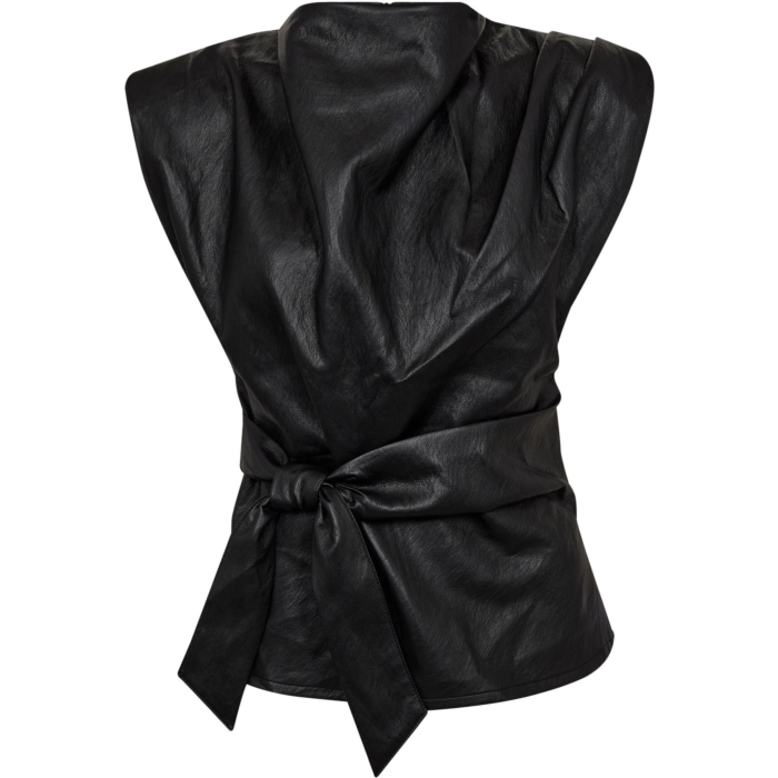 GittCC Pleat top black