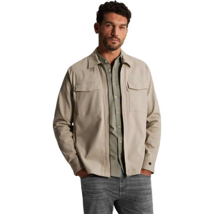 LONG SLEEVE SHIRT Tech Stretch Aluminum