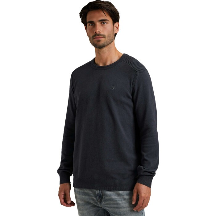 Crewneck cotton stretch Sea Storm