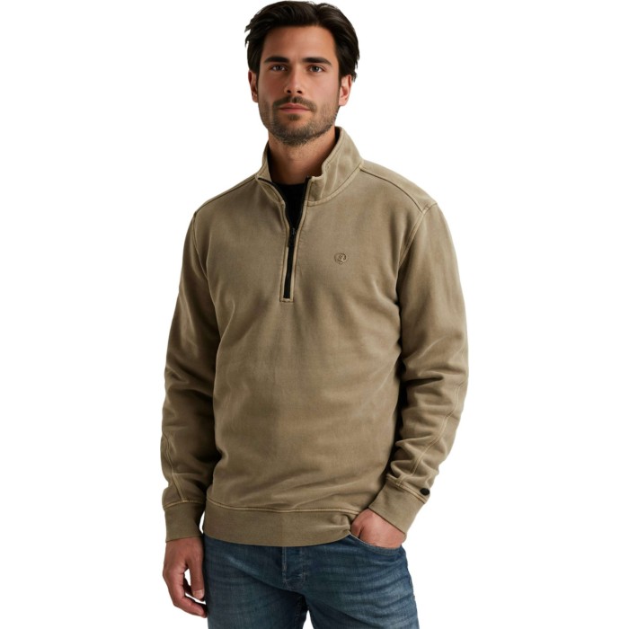 Half zip collar regular fit peache Brindle