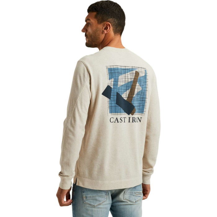 Long sleeve r-neck regular fit pop Crockery