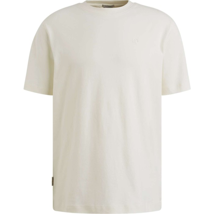 Short sleeve r-neck regular fit in Snow White