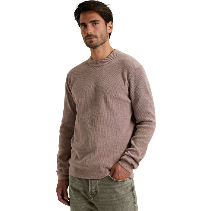 Mock neck soft blend Toadstool