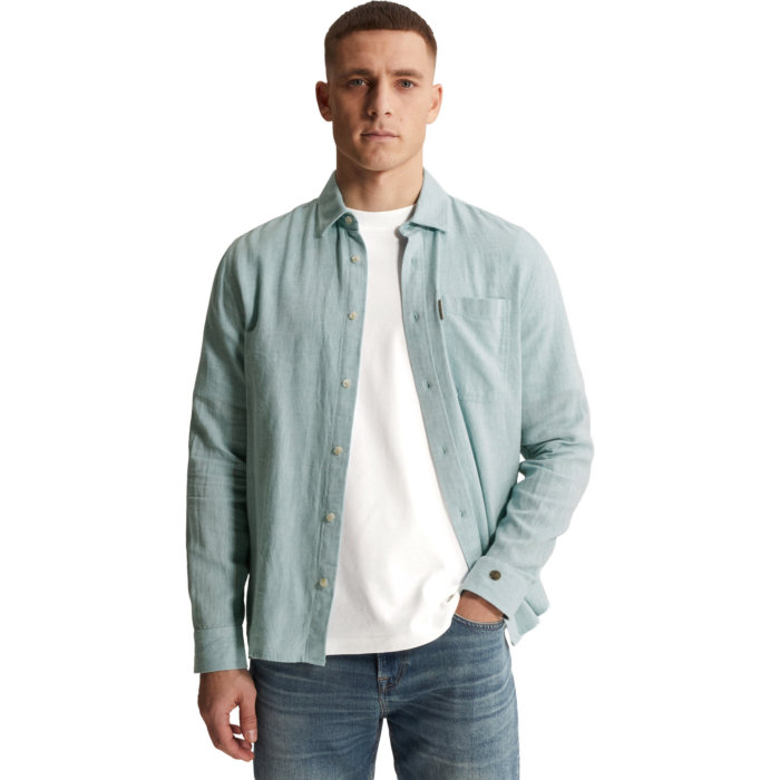 Long sleeve shirt Cotton linen yar Reef Waters