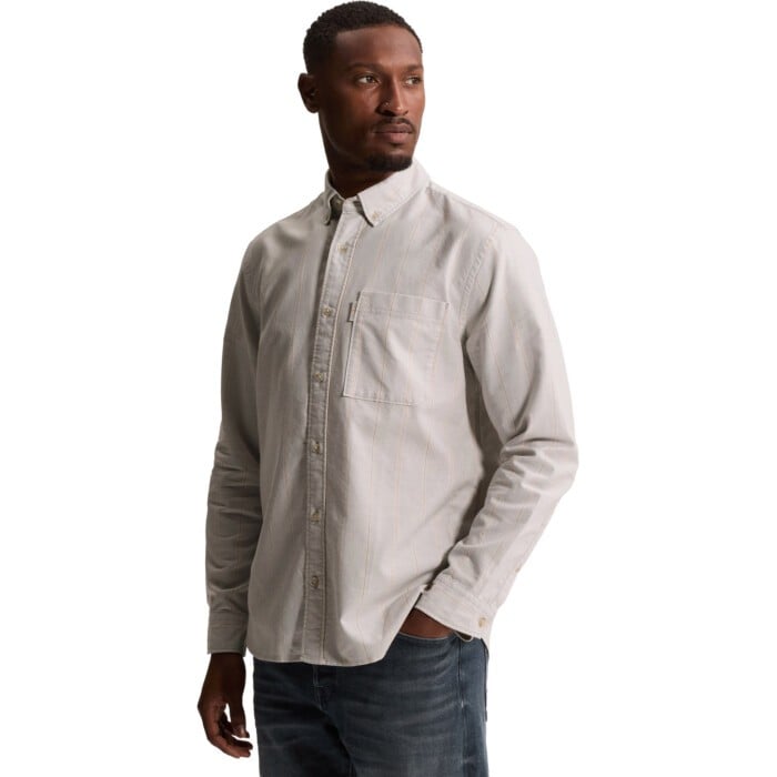 Long sleeve shirt Oxford Stripe Harbor Mist