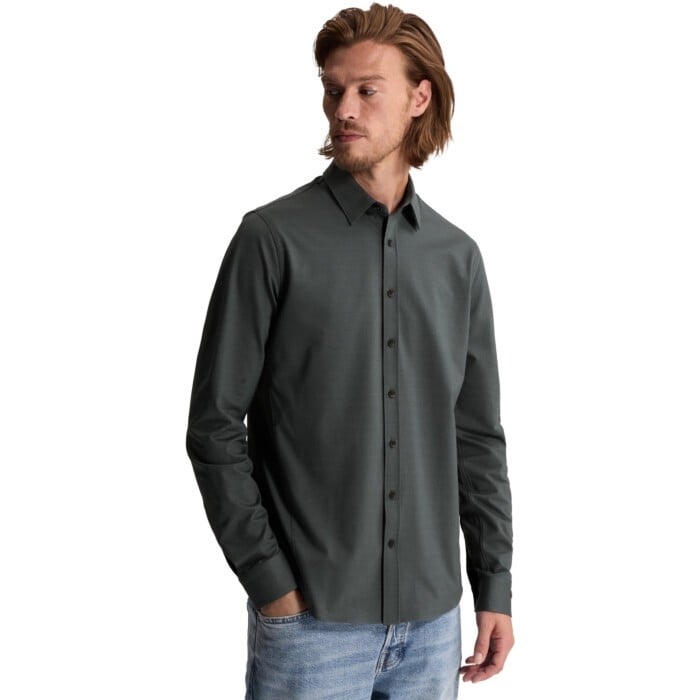 Long sleeve shirt Twill Jersey Dark Slate