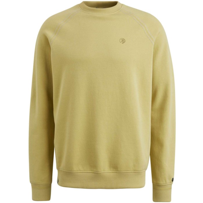 T-shirts lange mouw ronde hals dried moss
