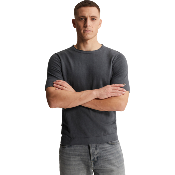 Short sleeve r-neck regular fit co Turbulence
