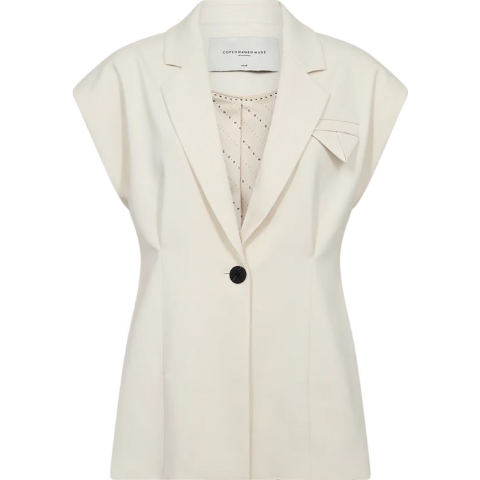 CMTailor blazer with waist detail jetstream
