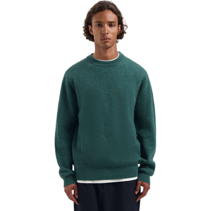 Stef rib Crewneck